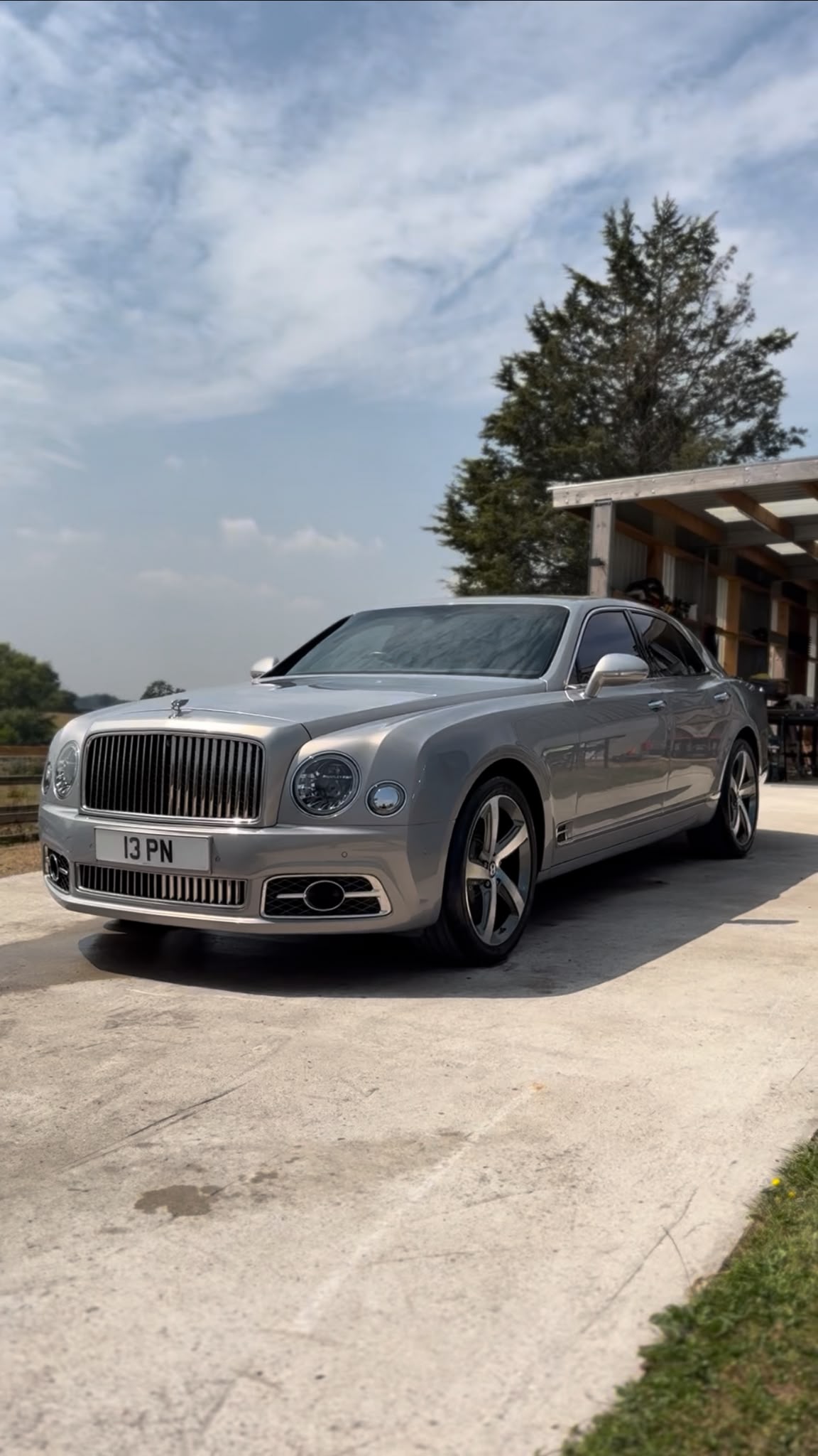 Professionally detailed Bentley
